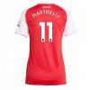 Arsenal Gabriel Martinelli #11 Hjemmedrakt Kvinner 2025-26 Kortermet